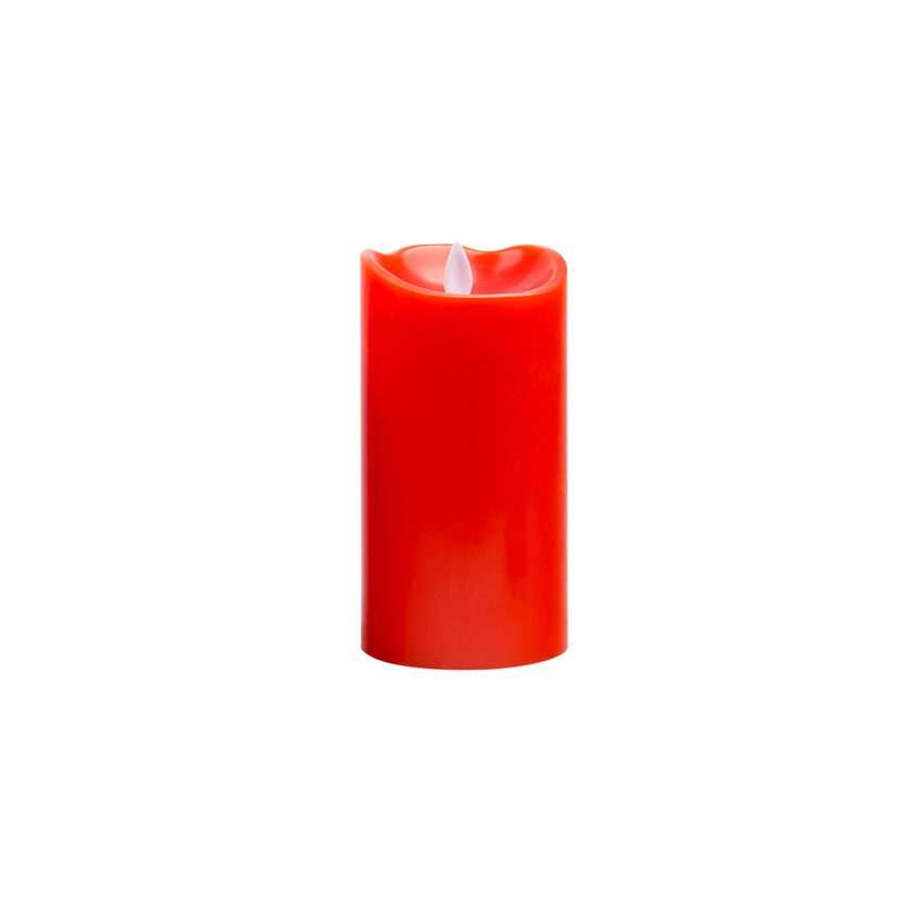 pack of 3 red led candles special flame ledkia united christmas light connectors
