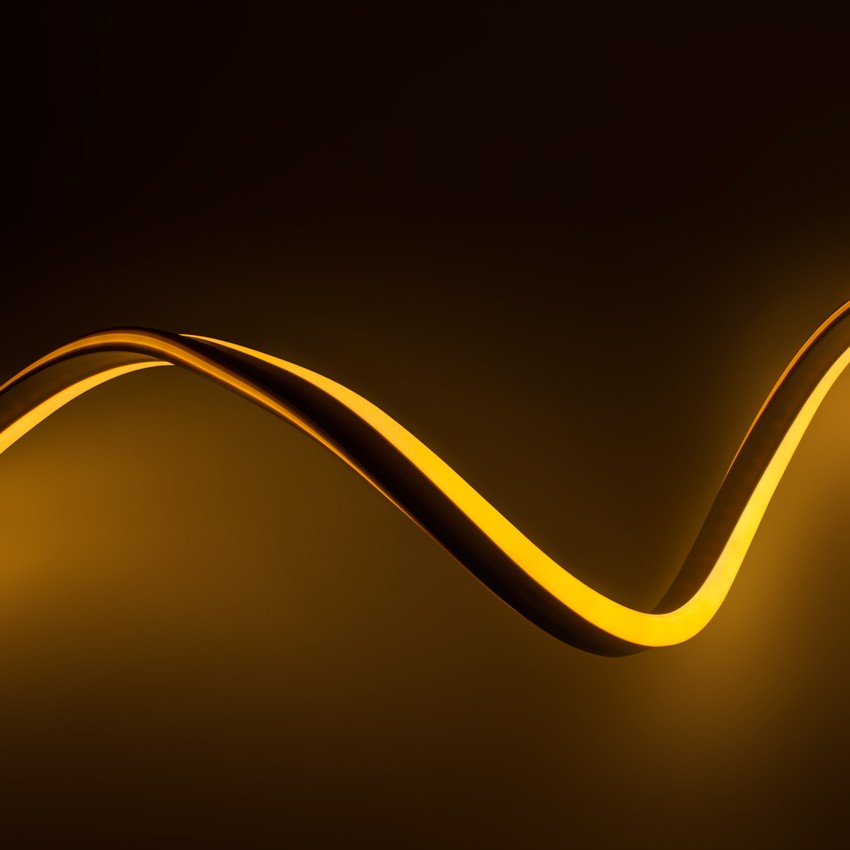 50m led flexible neon strip in orange 120led m ledkia 50m led flexible neon strip in orange 120led m ledkia
