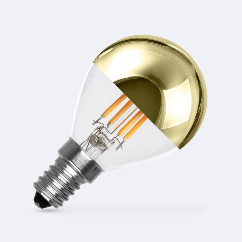 SUNSEED Glühfaden LED Lampen E14 – 5W, Warmweiß 2700K, 4er Set, Ersetzt 48W Glühbirnen