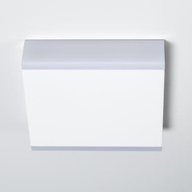 Image of Orus 6W Square Outdoor Double Sided LED Wall Light White