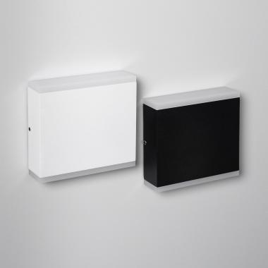 Image of Orus 6W Square Outdoor Double Sided LED Wall Light White