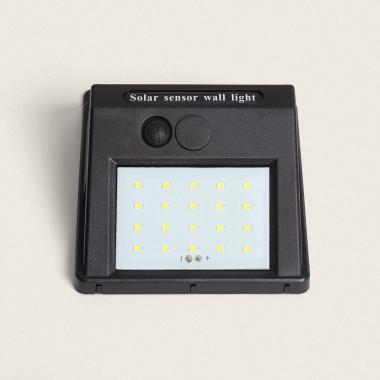 Image of Solar LED Wall Lamp with Twilight Sensor IP65 