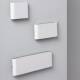 Image de Applique Murale Extérieure LED 20W Aluminium Rectangulaire Éclairage Double Face Blanche