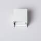 Image de Applique Murale LED Extérieure Aluminium Eros 6W Éclairage Double Face Blanche 