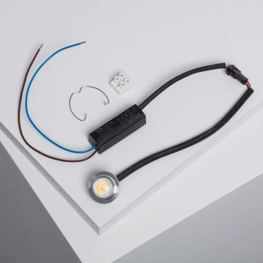 Bild von LED-Wandleuchte Pladur-/Gipseinbau 2W Schnitt 323x103 mm