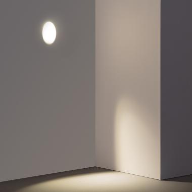 Image of 2W Wall Light Integration Plasterboard LED with 183x123 mm Cut Out 