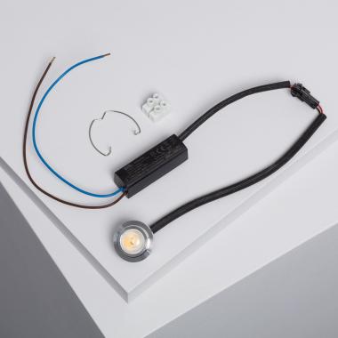 Bild von LED-Wandleuchte Pladur-/Gipseinbau 2W Schnitt 103x100 mm Bild von LED-Wandleuchte Pladur-/Gipseinbau 2W Schnitt 103x100 mm