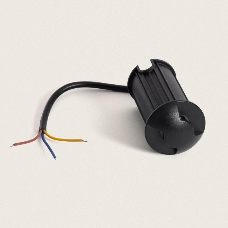 Bild von LED-Bodeneinbauleuchte Außen 1W Letso 2L Schwarz