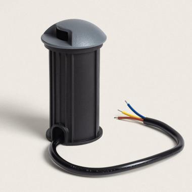 Immagine di Segnapasso LED per Esterno 1W Incasso a Terra Letso 1L Grigio