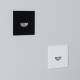 Image de Balise LED Extérieure 2W Encastrable au Mur Carrée Guell Noire 