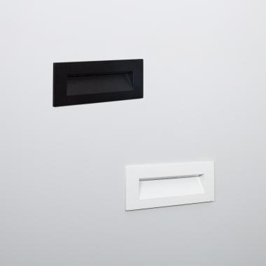 Bild von LED-Wandeinbauleuchte 6W Rechteckig Weiss Groult