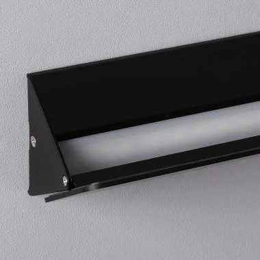 Immagine di Applique da Parete LED 10 W Alluminio Nero Lars