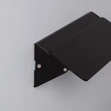 Immagine di Applique da Parete LED 10 W Alluminio Nero Lars