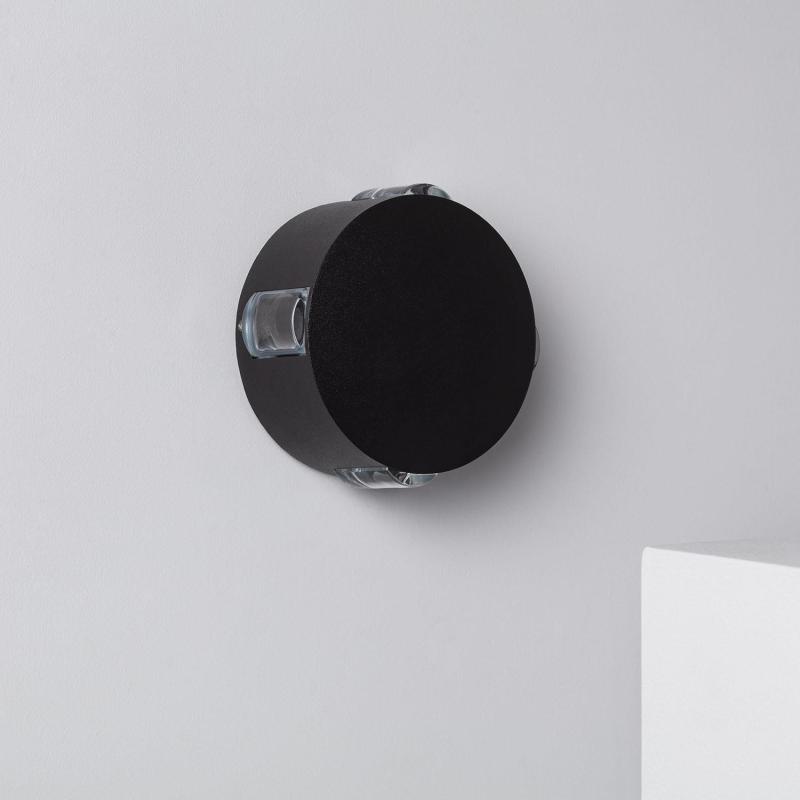 Image de Balise Murale Extérieure LED 4W Saillie Aluminium Forum