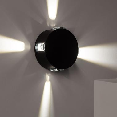 Image de Balise Murale Extérieure LED 4W Saillie Aluminium Forum