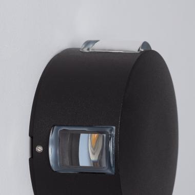 Image de Balise Murale Extérieure LED 4W Saillie Aluminium Forum