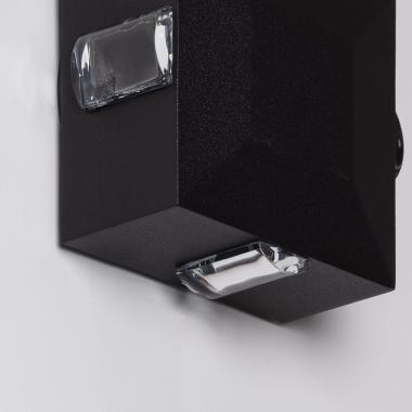 Image de Balise Murale Extérieure LED 4W Saillie Aluminium Agora