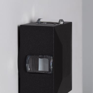 Image de Balise Murale Extérieure LED 4W Saillie Aluminium Agora