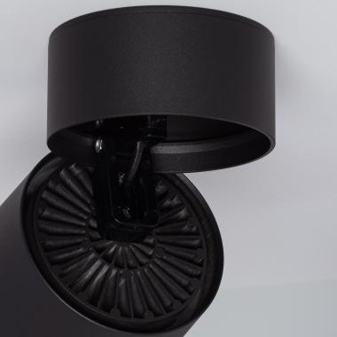 Afbeelding van Plafondlamp 30W LED Rond Aluminium Zwart New Onuba