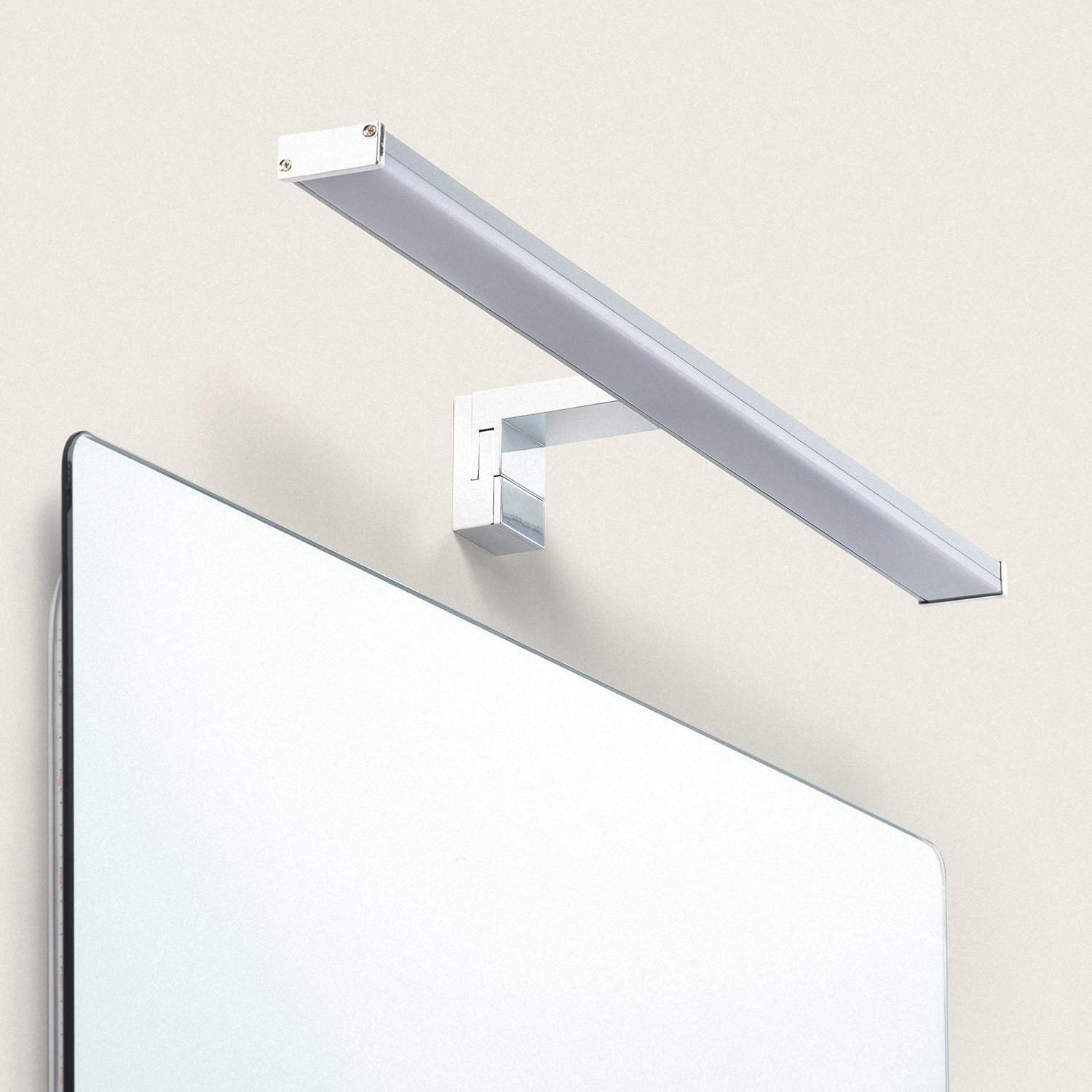 Kinkiet do Lustr Łazienkowych 12W Srebny Big Kendari - widok 3