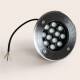 Bild von Aussen LED Bodeneinbauleuchte 12W Solid Inox