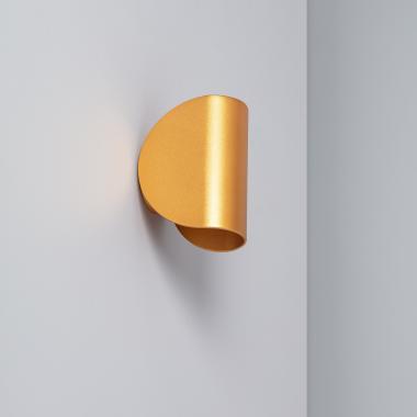 Bild von LED-Wandleuchte 6W aus Aluminium beidseitige Beleuchtung Gaia Gold