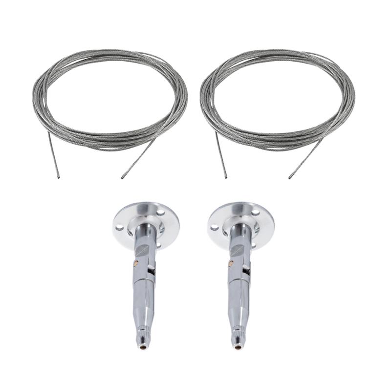 Produktbild von LEDKIA LED Werbetafel Set DIN A3 Vertikal | Methacrylat 10 Mm | Mit Netzteil Und Stahlseilen | Für Schaufenster