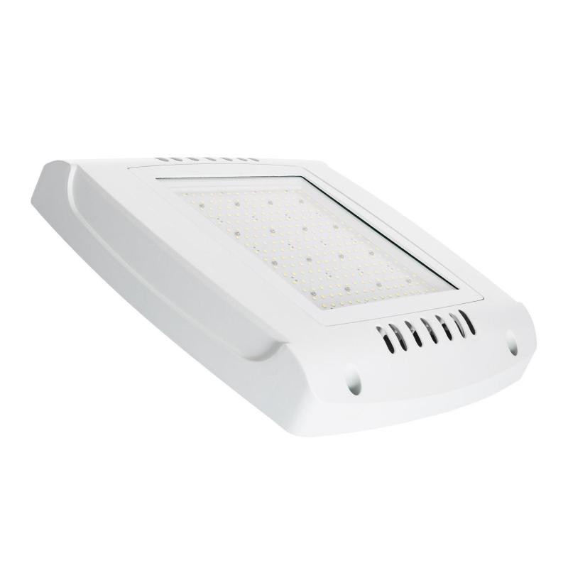 Image of 75W 150lm/W Canopy LED Spotlight for Gas Stations 1-10V Dimmable LUMILEDS Philips Xitanium Driver 