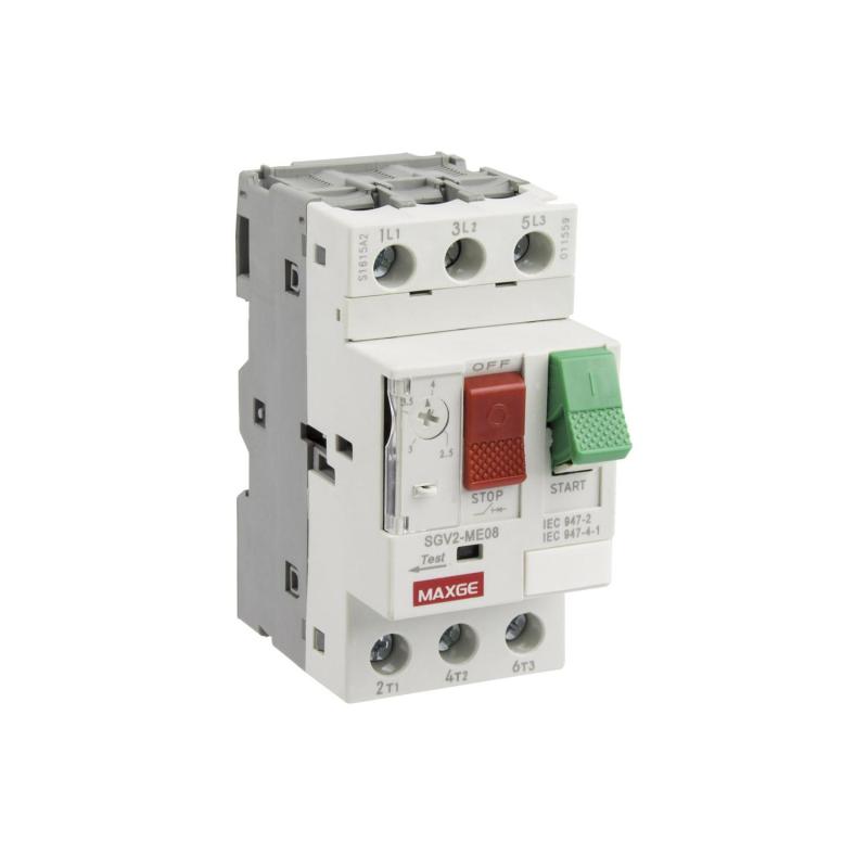 Immagine di Interruttore Salvamotori Magnetotermico MAXGE 3P 690 V - Protezione completa per motori trifase 0,06–15 kW