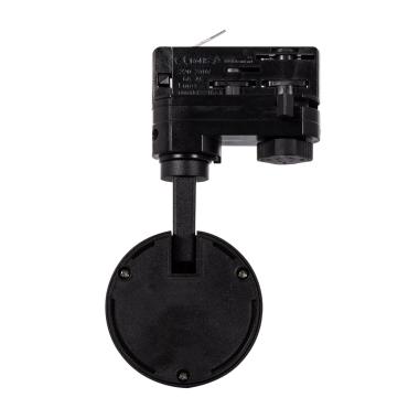 Image of 3-Circuit Track LED Spotlight 30W Mallet Dimmable Black