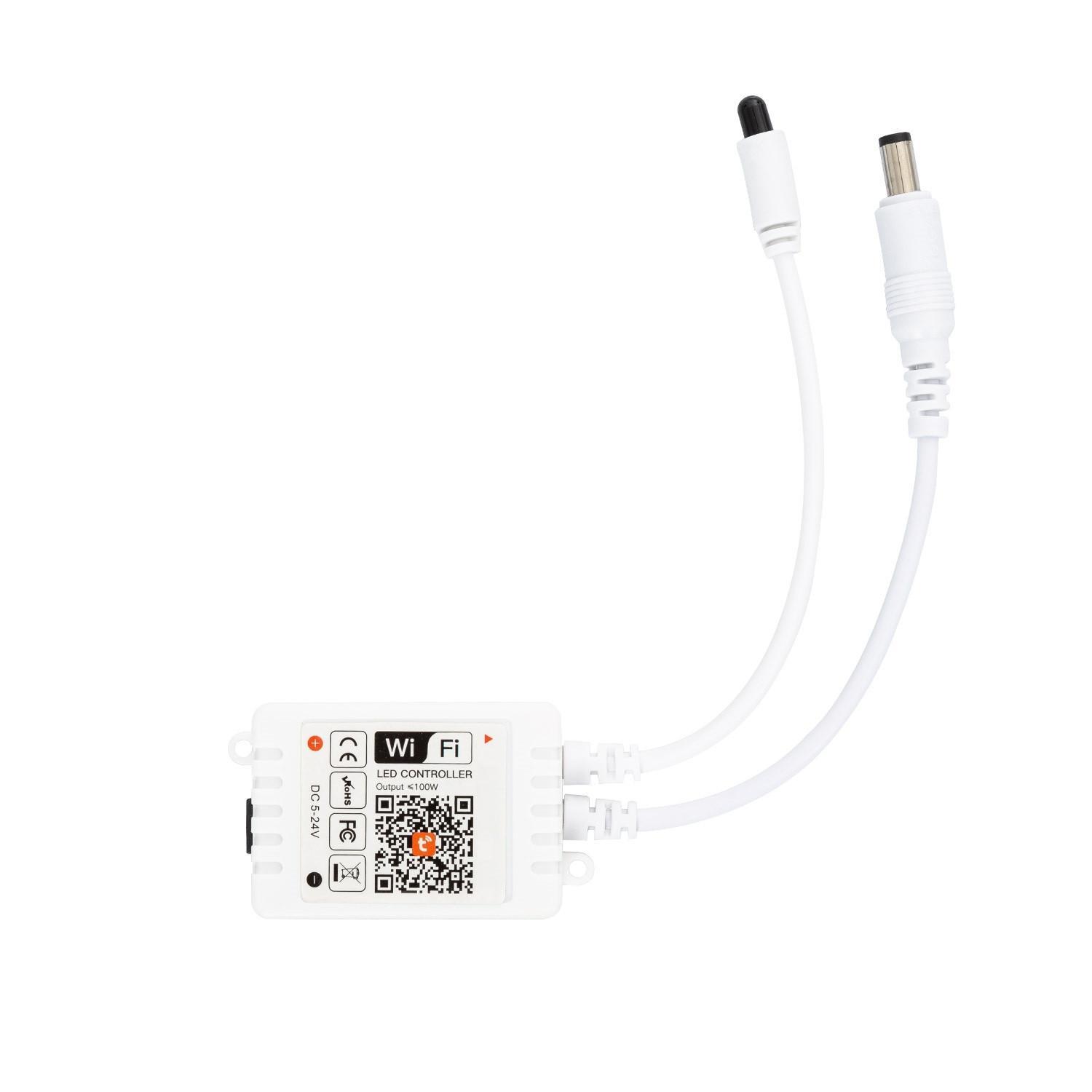 Sterownik Ściemnialny WiFi do Taśm LED 12/24V DC Monokolor - widok 3