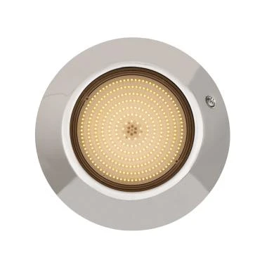 Afbeelding van Zwembad lamp Opbouw LED onderdompelbaar IP68 3000K 12V AC/DC  RVS 24W 