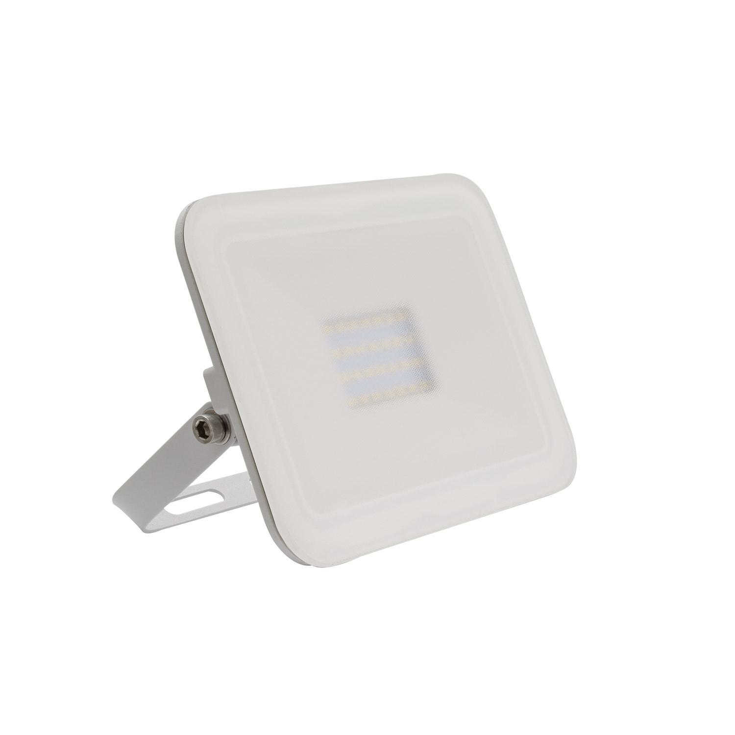 Naświetlacz LED 20W 120lm/W IP65 Slim Szklany Biały - parametry