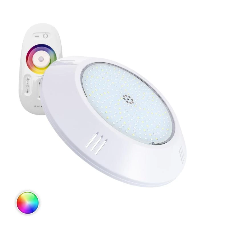 Bild von LED-Poolstrahler Oberfläche RGBW tauchfähig 12V AC IP68 20W