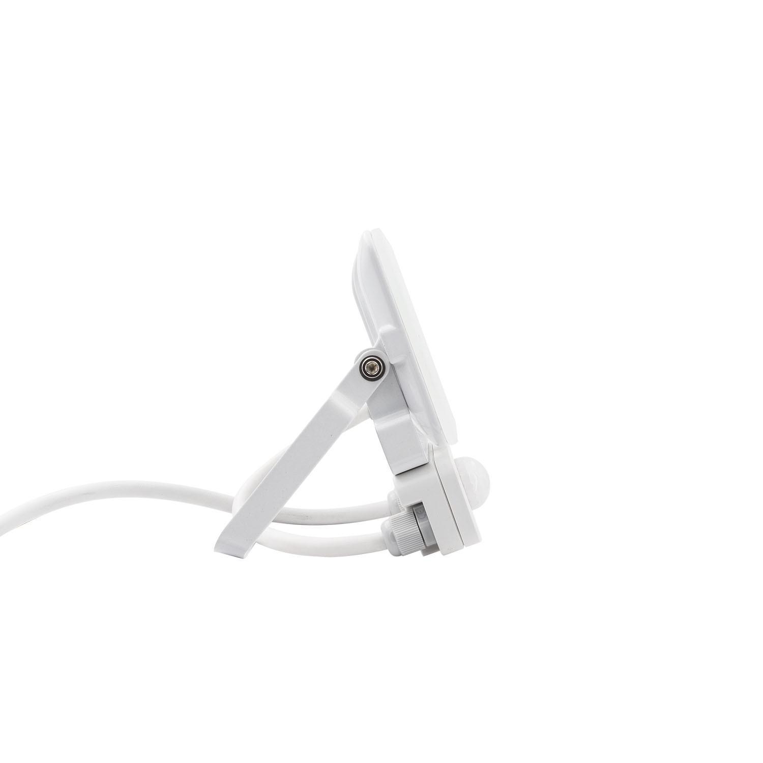 Naświetlacz LED 10W 120lm/W IP65 Slim z Czujnikiem Ruchu PIR - widok prezentacyjny