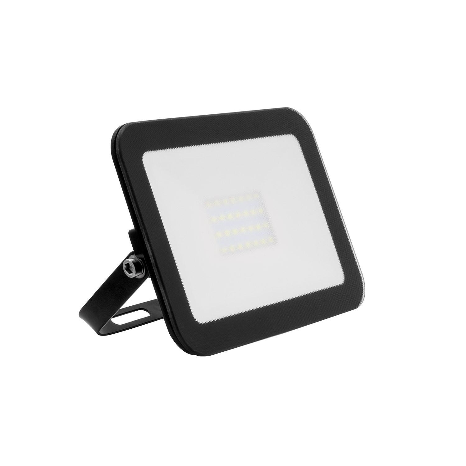 Naświetlacz LED 20W 120lm/W IP65 Slim Szklany Czarny - parametry