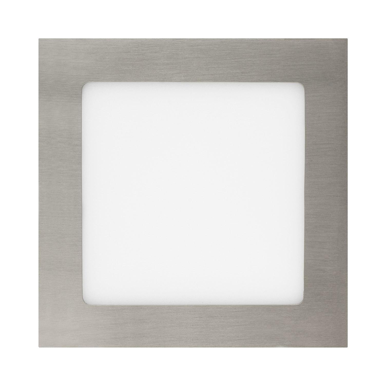Oprawa LED Kwadratowa SuperSlim 12W Srebrna Średnica Wycięcia 152x152 mm  - parametry