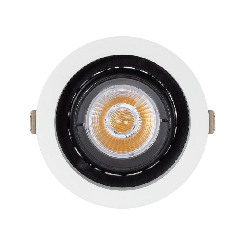 LEDKIA LED Einbaustrahler Flach 18W – CCT Wählbar (warm/neutral/kalt), Ø 155 Mm, IP54