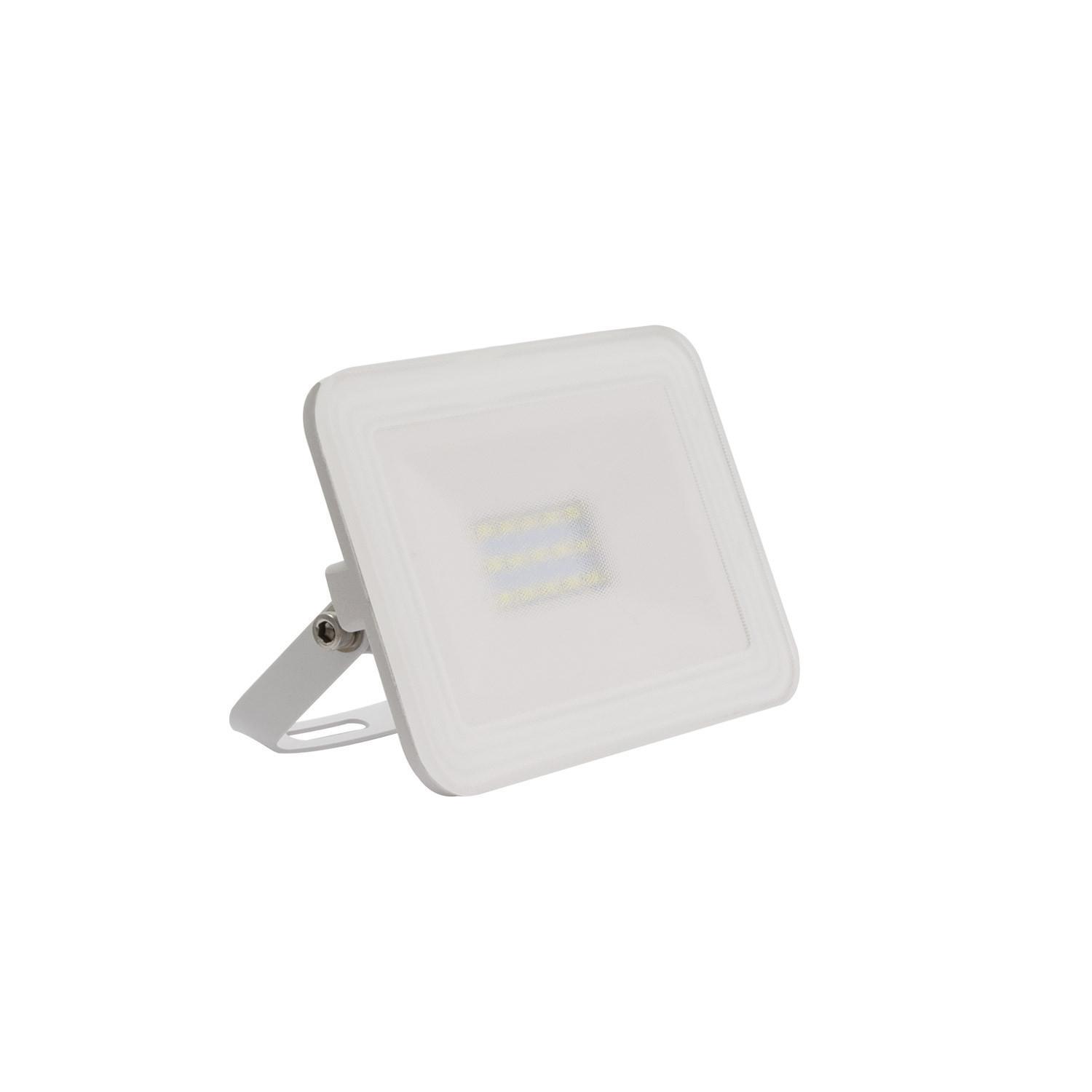Naświetlacz LED 10W 120lm/W IP65 Slim Szklany Biały - parametry
