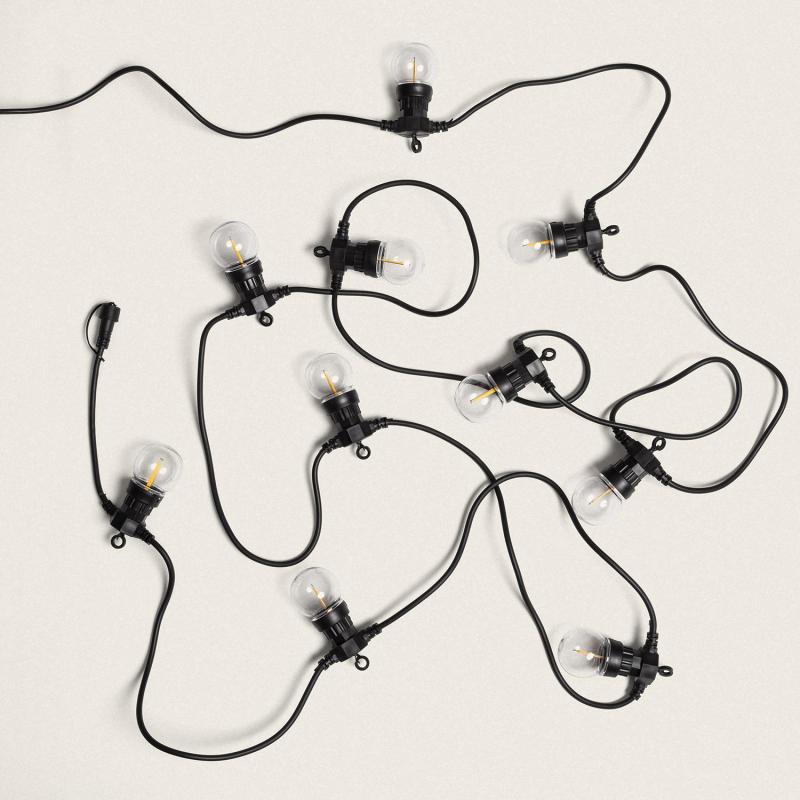 Bild von Lichterkette Außen Easyfit 12VAC mit 10 Glühbirnen 5,65m