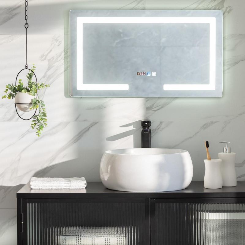 Image of Seona Tactile Anti-fog LED Mirror 40x70cm