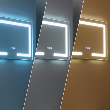 Image of Seona Tactile Anti-fog LED Mirror 40x70cm