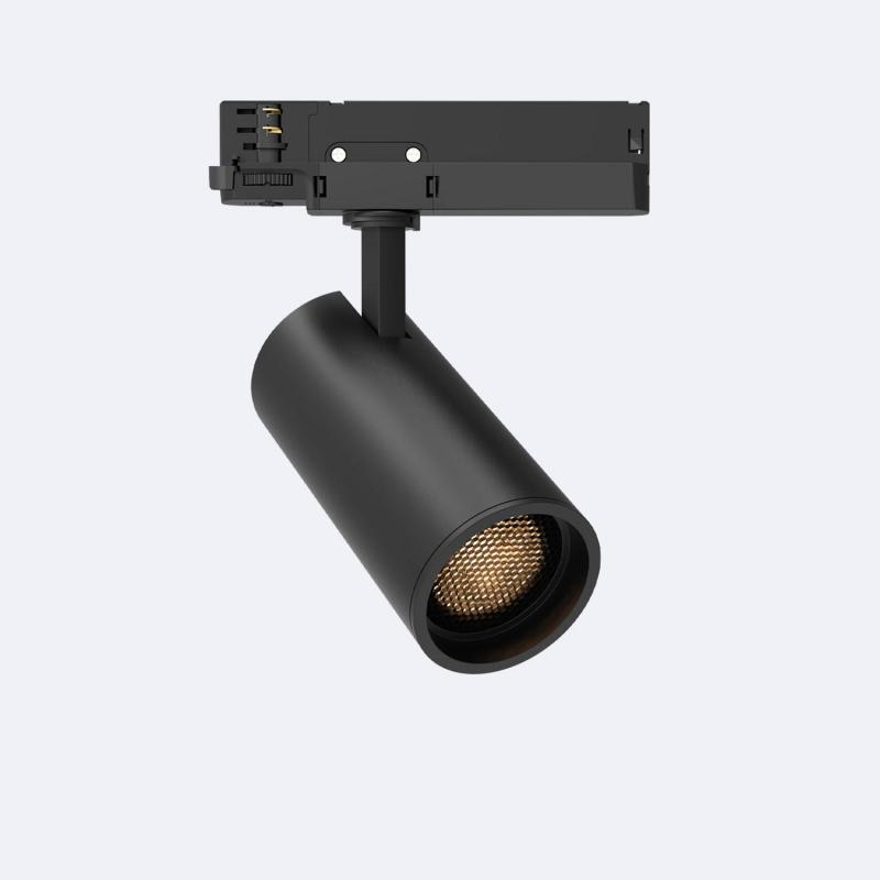 Bild von 3-Phasenstromschiene LED-Strahler 20W Fasano Blendfrei Dimmbar Schwarz