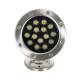 Obrázek Ponorný LED Reflektor 15W Povrchový 12V DC z Nerezové Oceli