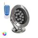 Immagine di Faretto LED RGB da Superficie 12V 18W Sommergibile IP68
