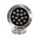 Obrázek Ponorný LED RGB Reflektor 15W Přisazený 24V DC z Nerezové Oceli