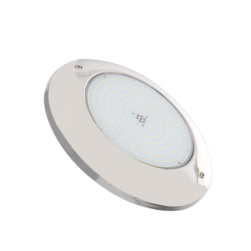Afbeelding van LED Zwembadspot Opbouw 12V DC 20W Onderdompelbaar RVS IP68