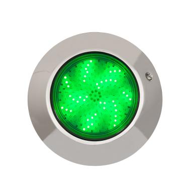 Image of 12V DC Surface Mounted 12W Stainless Steel Submersible RGBW LED Pool Light IP68