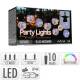 Image de Guirlande LED Extérieure RGB avec 10 Ampoules Mariola 7.5m