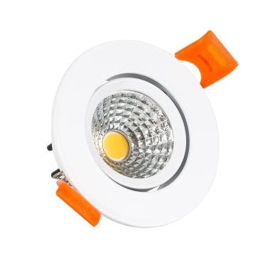Bild von LED Downlight Einbaustrahler 5W Rund COB CRI90 Ausschnitt Ø 70 mm